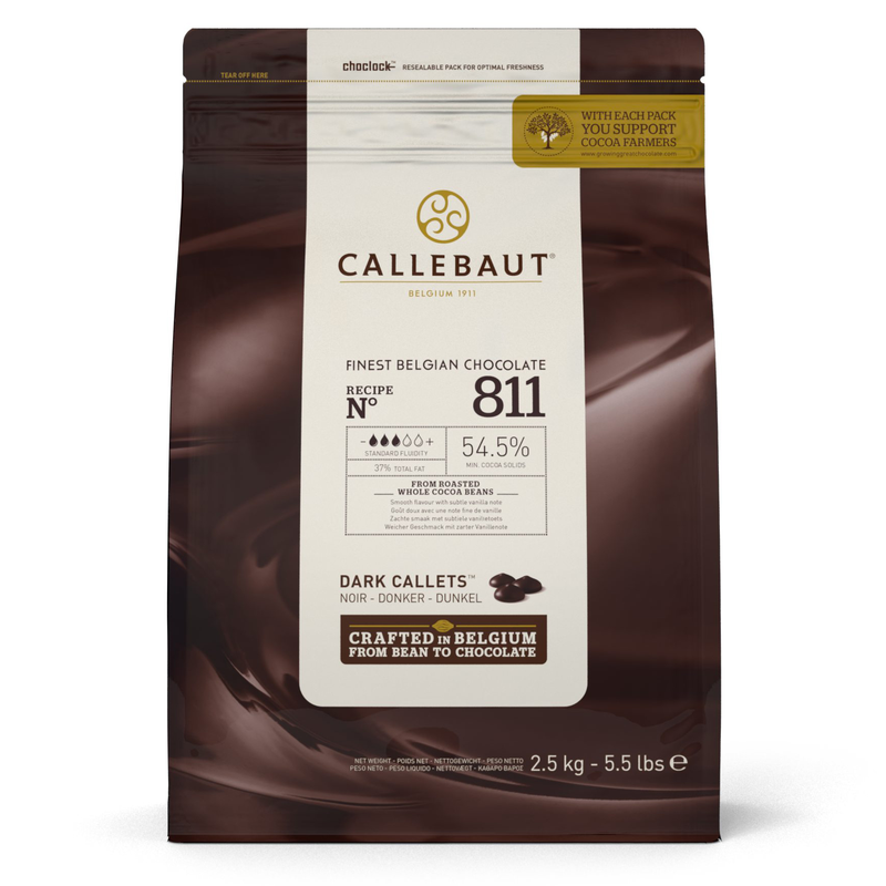 купить Шоколад темный Callebaut 54,5% 811-RT-U71 8*2,5кг 