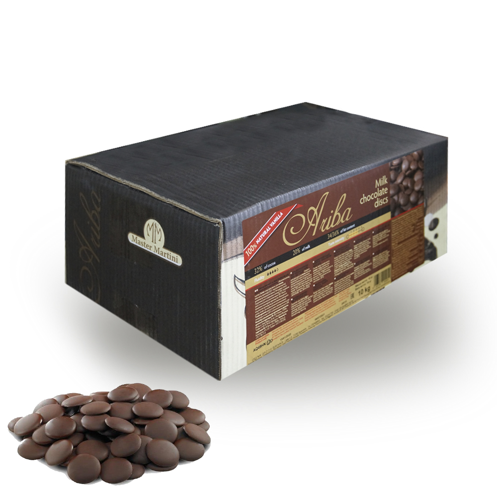купить Шоколад темный "Ariba Dischi Fondente" 32/34 54% 10 кг