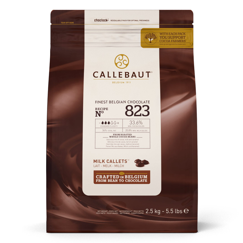 купить Шоколад молочный Callebaut 823-RT-U71 8*2,5кг