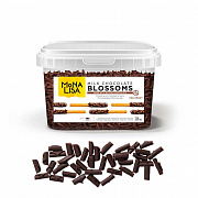купить Шоколадные завитки из темного шоколада Blossoms Dark Mona Lisa CHD-BS-22270E0-07B 1кг  в интернет-магазине