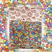 купить Декоративные посыпки "Звезды разноцветные мини" 0,75кг  в интернет-магазине